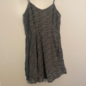 Old Navy| Black‎ and White Swing Dress